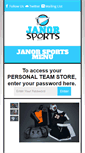 Mobile Screenshot of janorsports.com